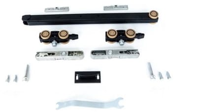Argenta Xperta Auto-fix schuifdeurgarnituur 100 kg - met 2 dubbelwerkende softclose