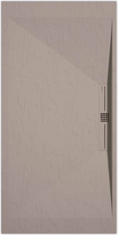 Sanifun douchebak Stone Side Sand Slate 900 x 900 P