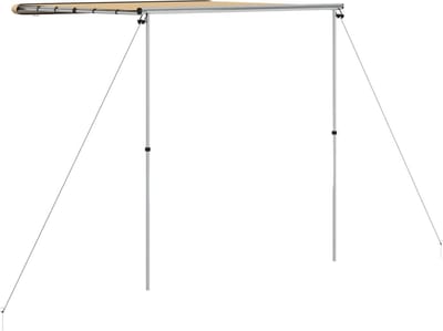 vidaXL - Luifel - voor - camper - en - caravan - 1,8x2x2,15 - m - beige