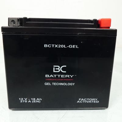 Batterie SLA BC Battery pour Quad CAN-AM 500 OUTLANDER MAX DPS 4X4 AUTO 2013 à 2014 YTX20L / 12V 18Ah Neuf