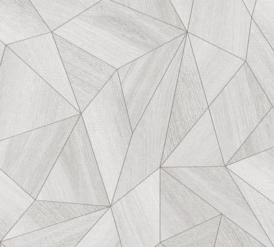 HOUTLOOK BEHANG | Grafisch - Grijs Zilver - Living Walls Daniel Hechter 7