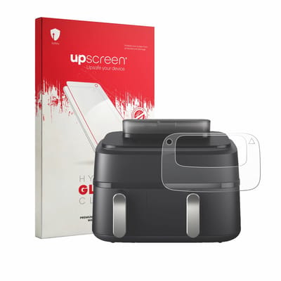 upscreen - Screenprotector voor Philips Airfryer 5000 Series NA551/00 - Folie Beschermfolie Beschermglas transparant