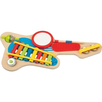 LUPILU Houten muziekset (Muziekinstrument 6-in-1)