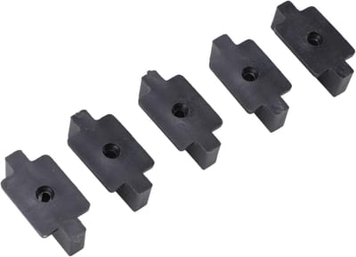 Terrasbevestigers Sets - Composiet Clips - Strakke Installatie - Verborgen Bevestiging - 100 Stuks - Zwart