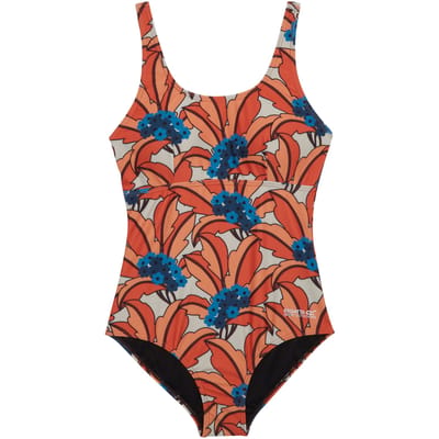 Regatta Dames/Dames Orla Kiely Tropical Eendelig Zwempak (Oranje)