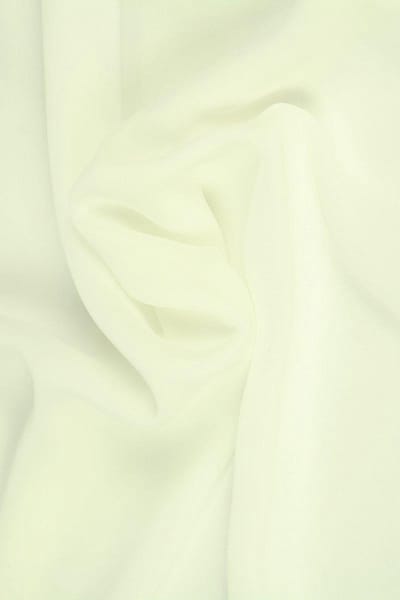 Chiffon stof - Gebroken wit - 15 meter