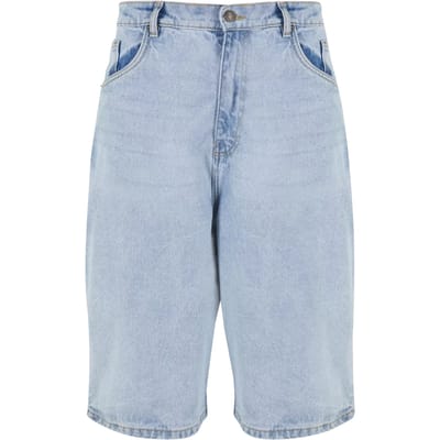 Urban Classics - 90's Heavy Denim Korte broek - Taille, 38 inch - Blauw