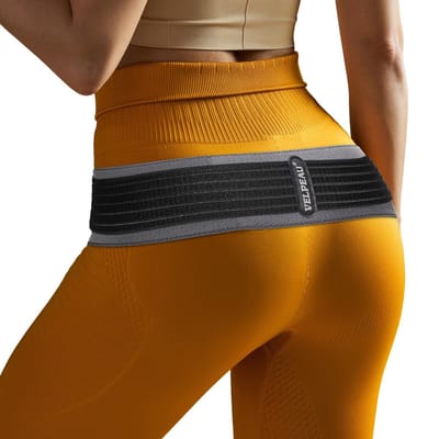 Ceinture Sacro-iliaque Velpeau Hip Belt Support Réglable Pour Sciatique Douleurs Lombaires Soulagement Femmes Hommes Stabilité Pelvienne black