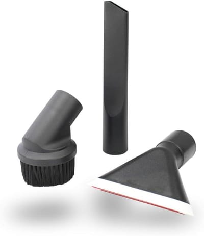 Stofzuigermondstukken Set - Zuigmonden Accessoires - Meubels Reinigen - 3-delige Uitvoering - Universeel - Zwart
