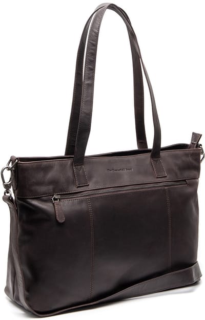 The Chesterfield Brand Osira Waxed Pull Up Shopper - Bruin