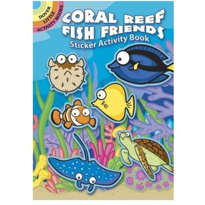 Coral Reef Fish Friends Sticker Activity Book - Susan Shaw-Russell