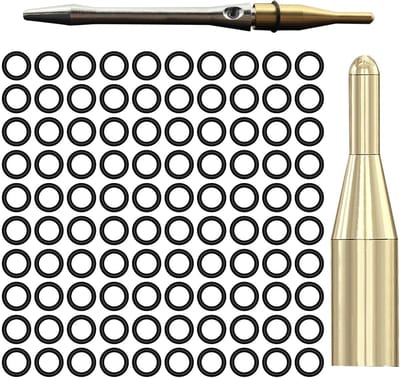 Dart O-ringen - Dart accessoires - Dart stabiliteit - Slijtvast rubber - 45 mm diameter - Zwart