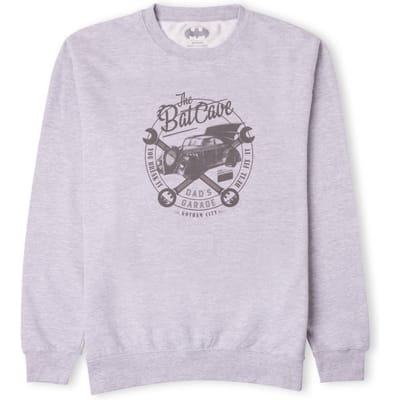 DC Batman The Bat Cave Sweatshirt - Grey - S