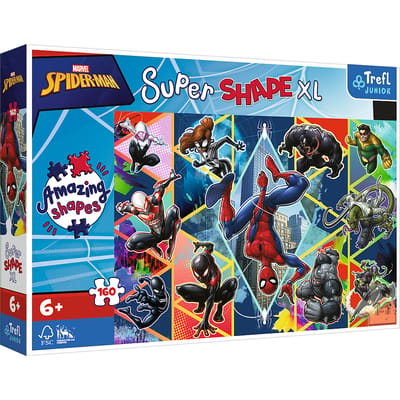 Spiderman super shape XL puzzel