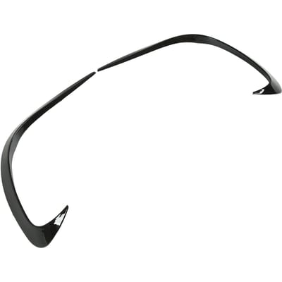 2 STUKS Voorbumper Luchtspoiler Pianozwart Glad Oppervlak Roestvrij Vervanging Voor Mercedes-Benz C-klasse W206 2022+ black