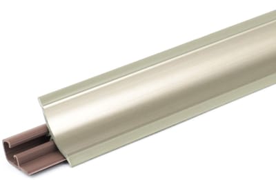 DQ-PP 1,5 m HOEKLIJST - Chroom - 23 x 23 mm - PVC - GRATIS schroeven - Keukenlijst Werkblad Afwerkingslijst Lijst Keuken Keukenafwerkingslijst Wandafwerkingslijst Tafelbladlijst
