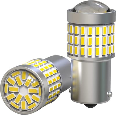 Witte LED Achteruitrijlampen 1156 BA15S 78SMD 12V 24V (2 Stuks)