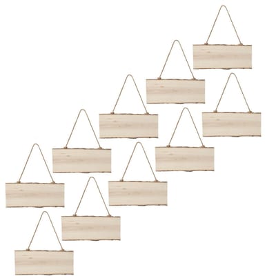 10 stuks DIY Deurhanger Decor 10cmx25cm Uniek Design Wijdverbreid Gebruikt Voordeurbord