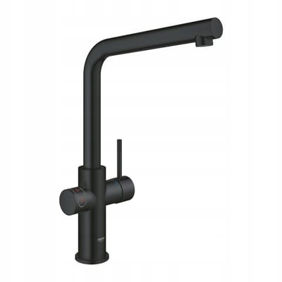 Grohe Red Duo Keukenmengkraan L-uitloop Zwart 30327KS1