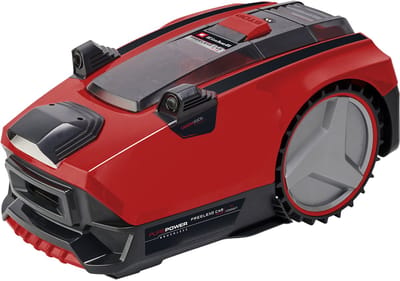 Einhell Accu Robotmaaier FREELEXO CAM PLUS 600 - Power X-Change - 18 V/Li-ion - Camera in plaats van begrenzingsdraad - Aanbevolen gazonoppervlakte: tot 600 m² - Maaibreedte 18 cm - Diefstalbeveiliging - Incl. 1x 4.0 Ah Plus Accu