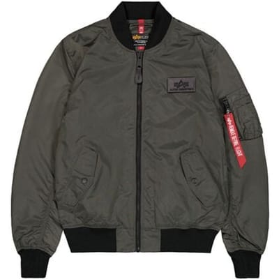 Alpha Industries Bomberjack - MA-1 TTC Two Tone Contrast Bomber Jacket - S tot XL - voor Mannen - grijs