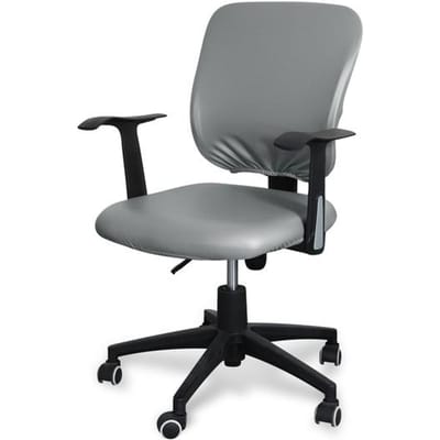 Waterdicht zacht leer materiaal PU kantoor stoelhoes bureau stoel rugleuning hoezen waterbestendige computer stoel hoes universal size