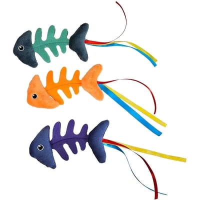Knuffel voor katten Nobby Pet Fischgräte
