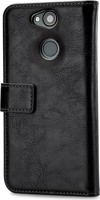 Mobilize Telefoonhoesje geschikt voor Sony Xperia XA2 Plus Hoesje | Mobilize Elite Gelly Bookcase Portemonnee | Pasjeshouder voor 3 Pasjes | Telefoonhoesje voor Pinpas / OV Kaart / Rijbewijs - Zwart