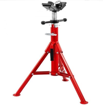 Pipe Jack Stand 28in tot 51.5in In hoogte verstelbare V-kop Hoogwaardig Geweldig Populair