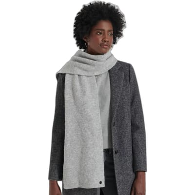 Superdry Studios Luxe Sjaal Grijs Vrouw