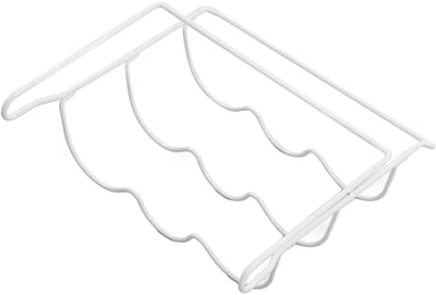 Dailygoods- Wijnrek Koelkast Sterk Draagvermogen - Flessenrek - Flessenhouder - Compact Ontwerp - IJzer - 33x31,5x11,5 cm