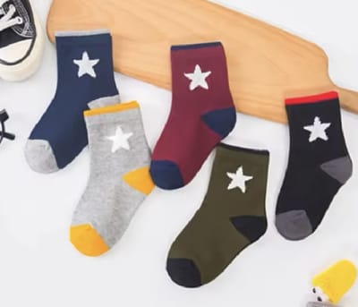 5 paar New born Baby sokken - Set babysokjes - 0-6 maanden - Stoere Babysokken - Multipack - Kraamcadeau voor Jongen of Meisje - Babyshower Cadeau - Kraammand