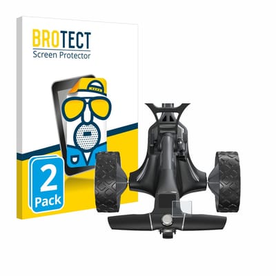 BROTECT - Screenprotector voor Motocaddy M7 GPS Electric Trolley - Folie Beschermfolie matte 2 Stuks