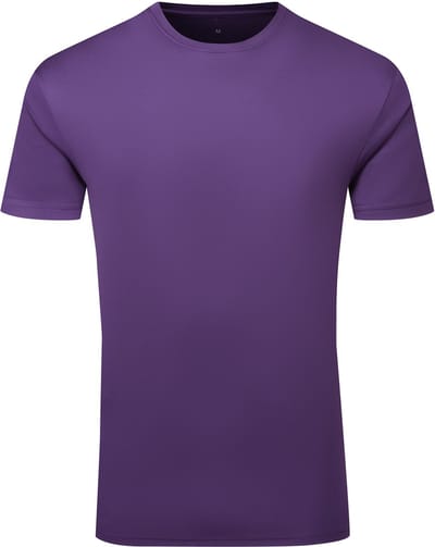 TriDri Men´s Textured Recycled T-Shirt TR503 - purple - S
