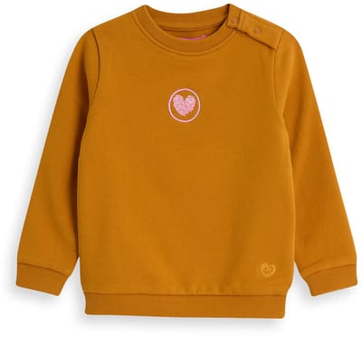 4PRESIDENT Sweater meisjes - Yellow - Maat 74 - Meisjes trui