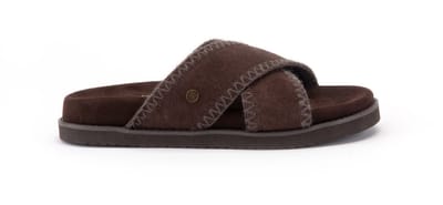 Warmbat Nyah Suede Dames Sandalen - Choco
