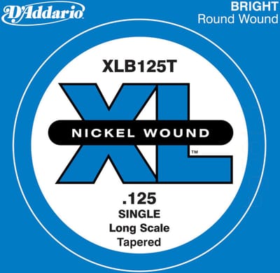 D'Addario XLB125T Nickel Wound Losse Bassnaar .125 Tapered