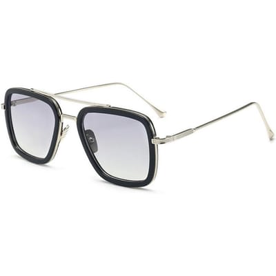 Nieuwste Heren Metalen Vierkante Zonnebril Mode Heren UV-Bestendige Zonnebril Klassiekers Vintage Mannen Brillen UV400 Zonnebrillen As shown in the figu