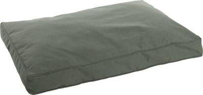 Flamingo - Kussen Geneve Rechthoekig Donkergroen met rand 100x70x12cm