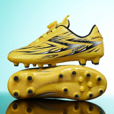 Nieuwe Originele Voetbalschoenen voor Kinderen TF Comfortabele Sportschoenen Antislip Voetbalschoenen Trendy School Trainings Voetbalschoenen voor Kinderen 30 brown
