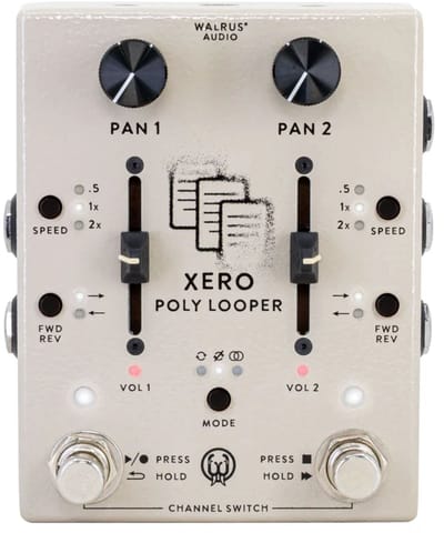 Walrus Audio Xero Polylooper Cream - Loop station - Wit