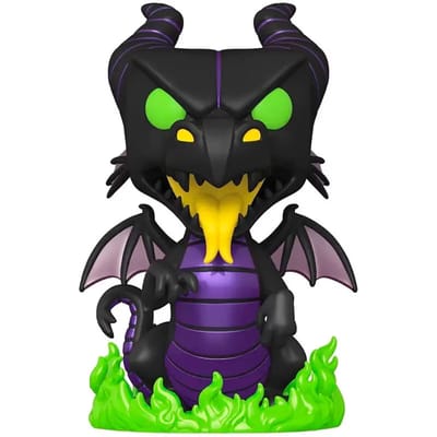 Funko Sleeping Beauty - Disney Villains Super Sized Jumbo POP! Maleficent As Dragon 25 cm Verzamelfiguur - Multicolours