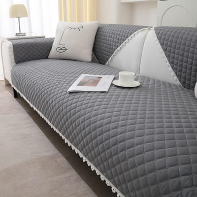 Gewatteerde bankhoes Honden Huisdieren Kind Antislip bankhoezen Anti-slijtage hoezen Meubelbeschermer Zittinghoes 60*60cm