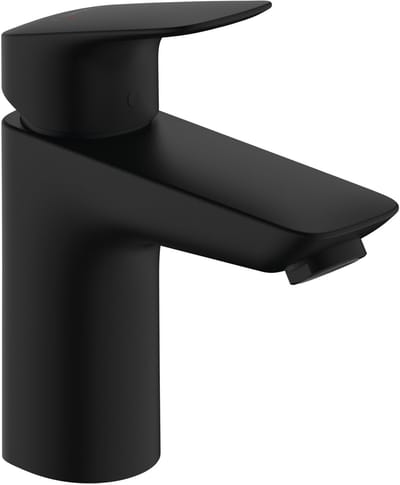 Hansgrohe Logis XX basin mixer - 100 w/o - waste - mat zwart