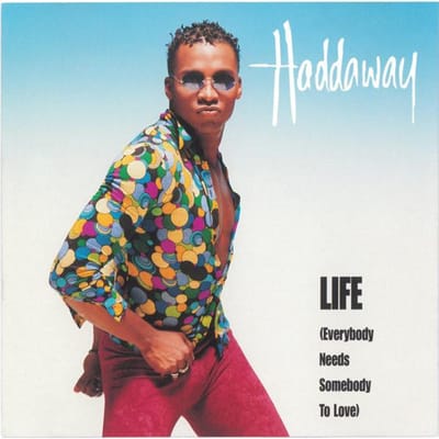CD HADDAWAY  Life  GEEN Arista 1993 VS Dans  Elektronica Gebruikt