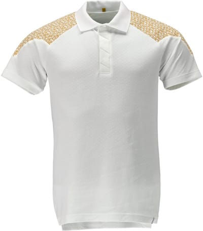 Mascot Food & Care Poloshirt 20083-933 - wit/kerriegeel - 2XL