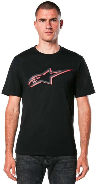 Alpinestars Ageless Shadow T-shirt Met Korte Mouwen Zwart S Man