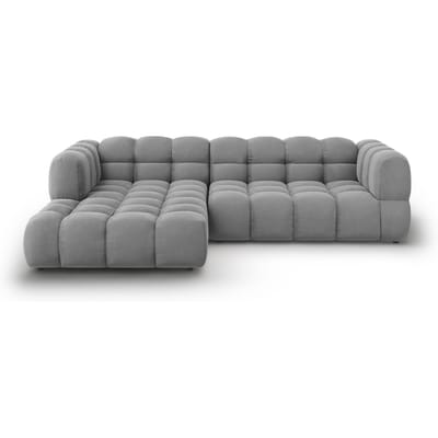 4-zits hoekbank Sky links velvet | Cosmopolitan Design