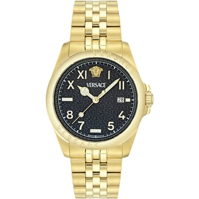 Versace Anteo VE9H00624 Horloge - Staal - Goudkleurig - Ø 41 mm