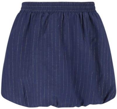 Like Flo winter rok meisjes teens - navy blauw - Silver - pinstripe